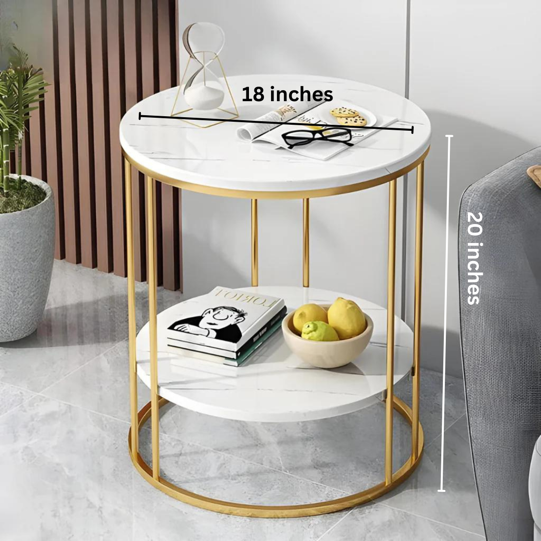 2.Tier Luxury Coffee Table