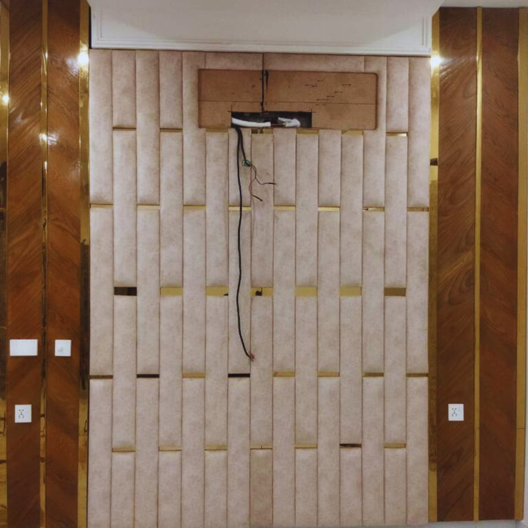 Comfort House Media Wall (Price Per sqft) | WALL 592