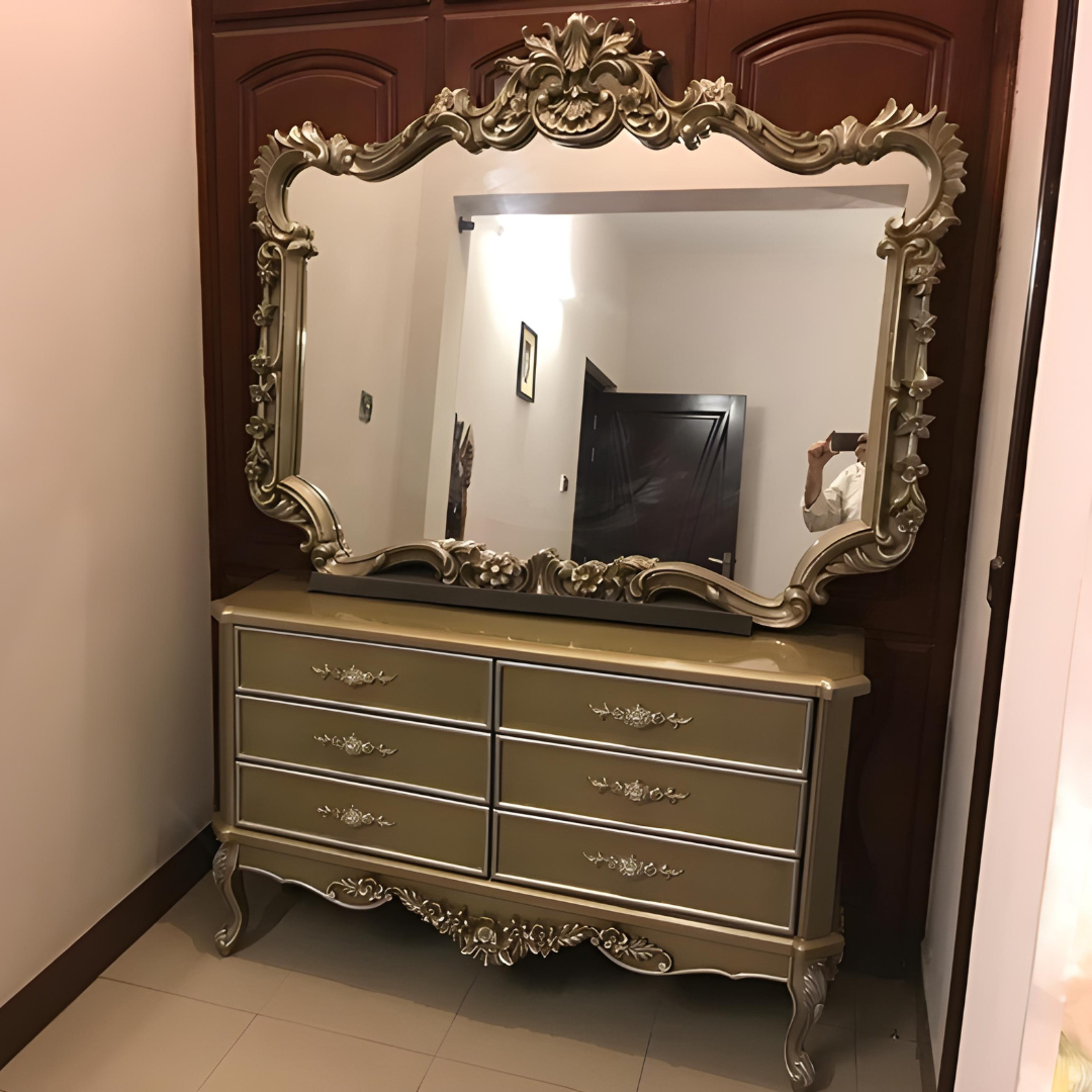 Customized Luxury Solid Wood Bed