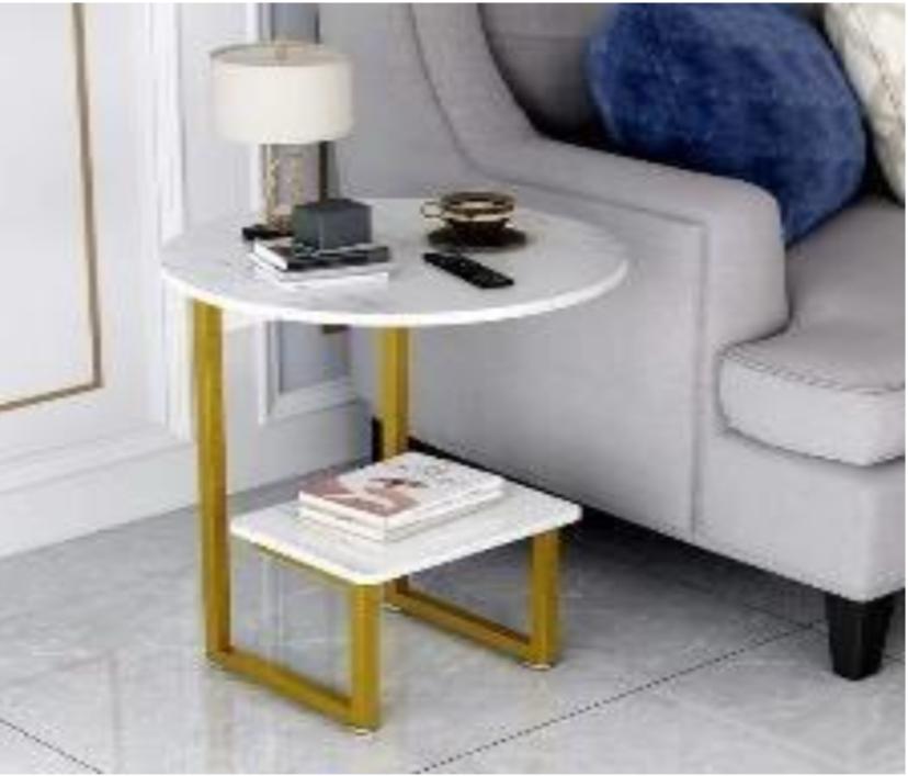 Round Metal Side Table made in Nordic Design-0268