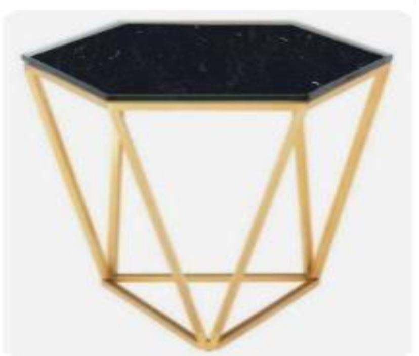 Dimond Shape Coffee | Sofa Side Table-0176