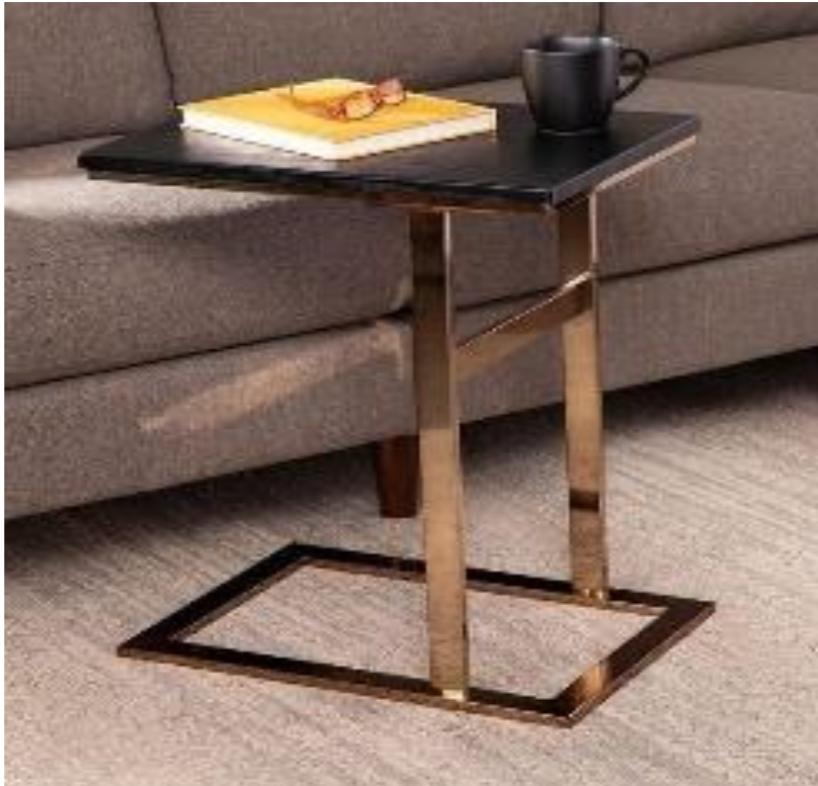 Parma Side Table Gold-0283