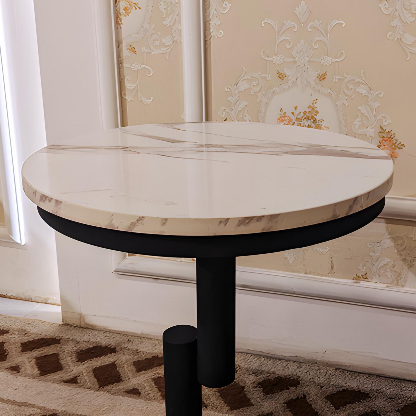 Slate Light Luxury Sofa Side Table