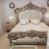 Customized Luxury Solid Wood Bed | BED696