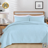 Bed Sheet  3-Piece Punched Bedspread Set