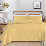 Bed Sheet  3-Piece Punched Bedspread Set