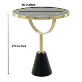 Luxury Black & Gold Coffee Table
