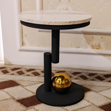 Slate Light Luxury Sofa Side Table
