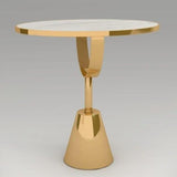 Stainless Steel Modern Side Table
