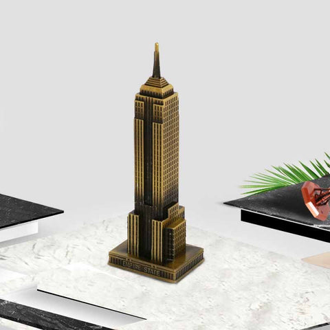 Empire State Building Metal Miniature Statue